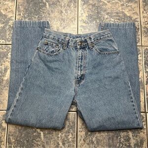 Vintage Levi’s 560 made in USA black batwing size 27”